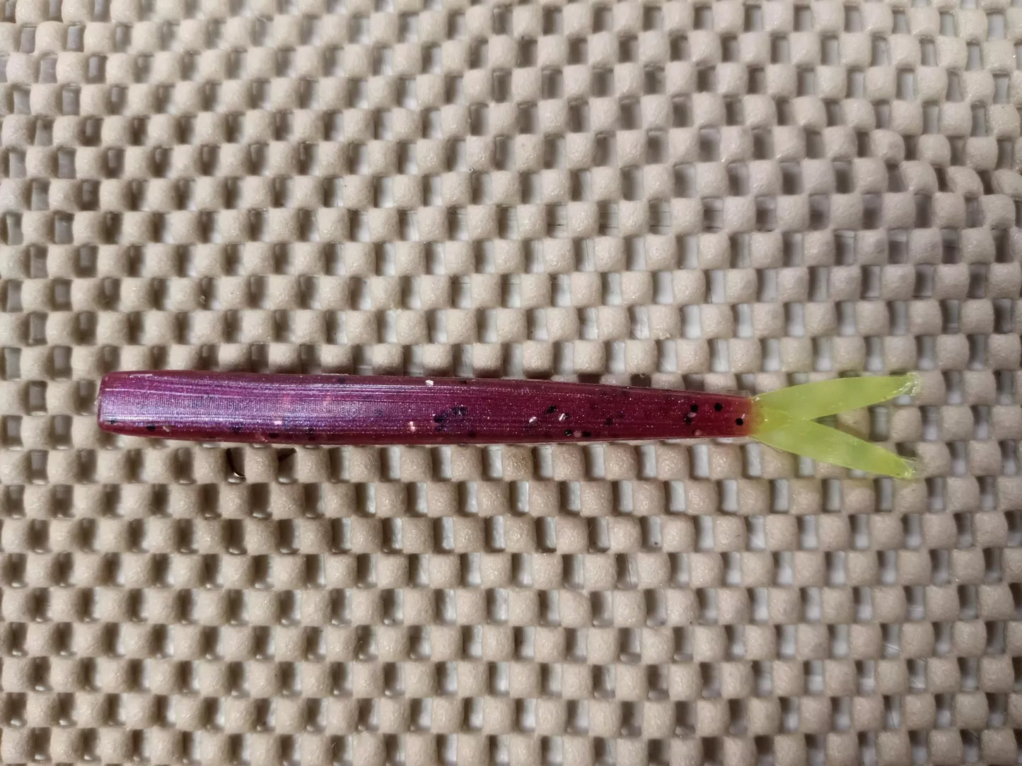 Aluminum soft Bait Mold, 4 inch Fork "JUMBO" Tail Minnow - TAIL SECTION ONLY