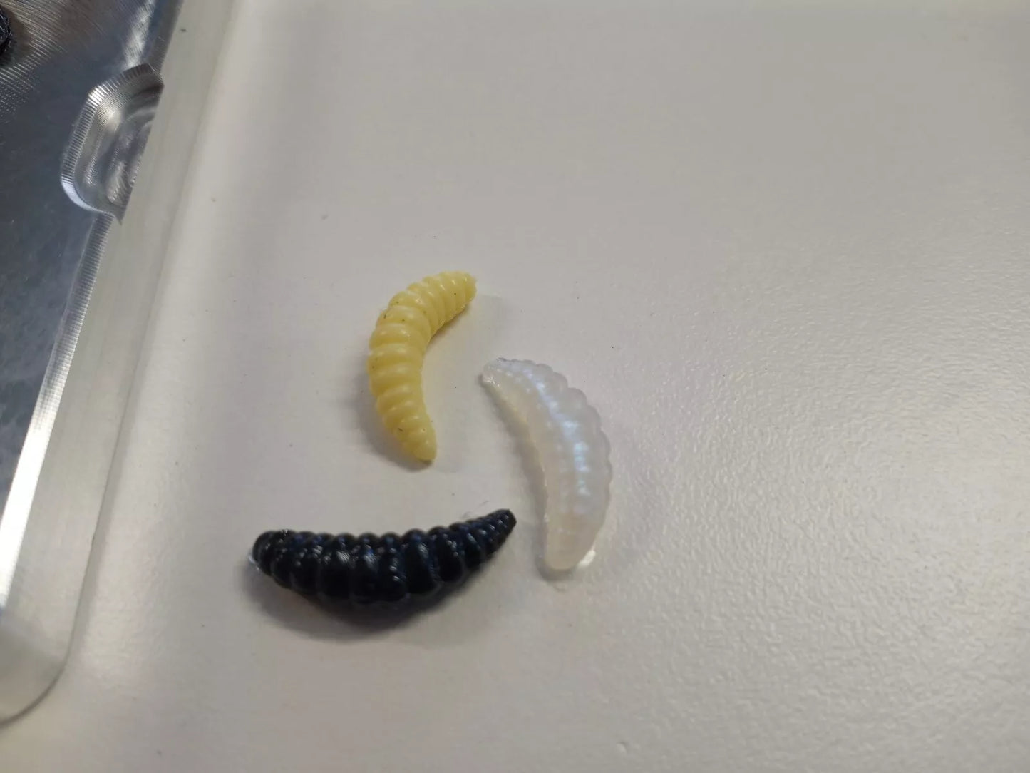 Wax Worm Grub - 48 Cavity - Aluminum Soft Plastic Bait Mold