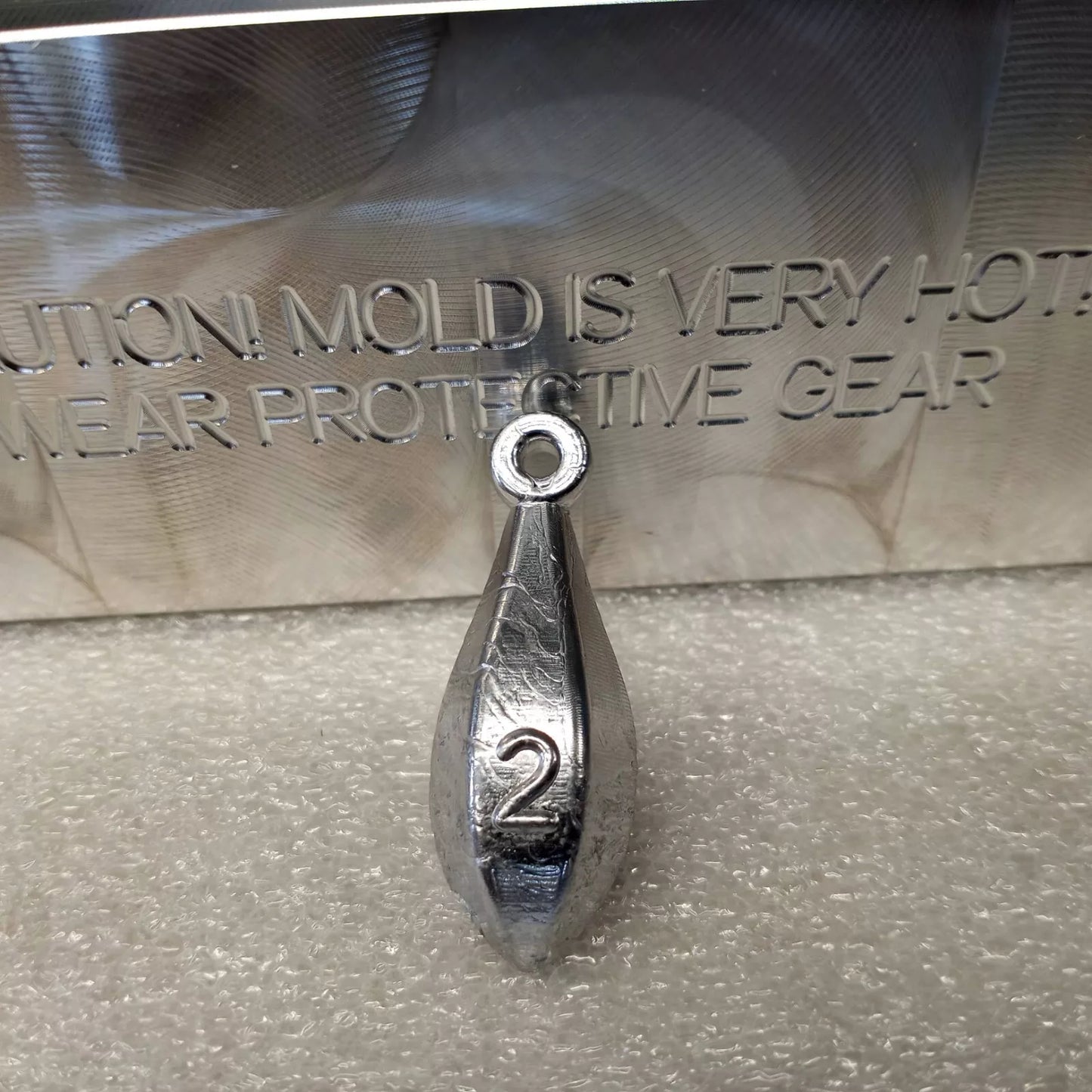 2 oz Bank Sinker 16 Cavity Production Mold