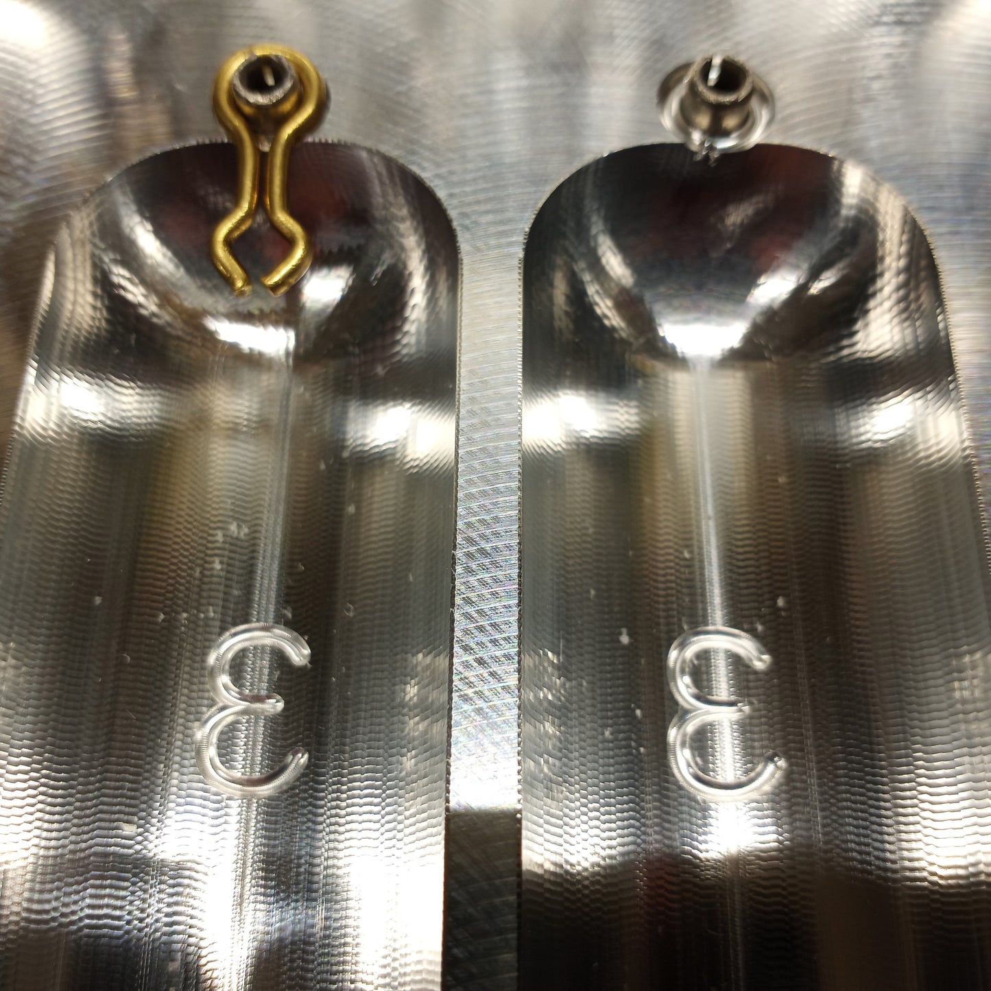Deep Drop Weight Mold - (3 LB x 3 Cavity) (2 LB x 3 Cavity)