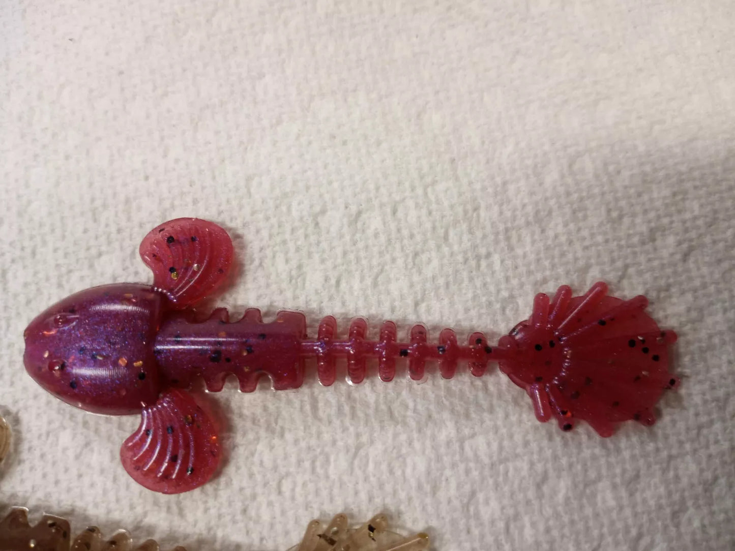 3 1/2 inch GOBY Minnow Aluminum Injection Soft Bait Mold