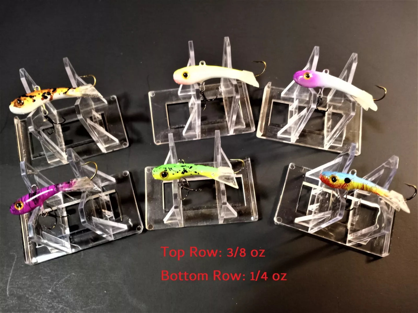 Vertical Jigging Minnow 6 cavity Mold ( 1/4 oz & 3/8 oz ) ( Kit 100 )