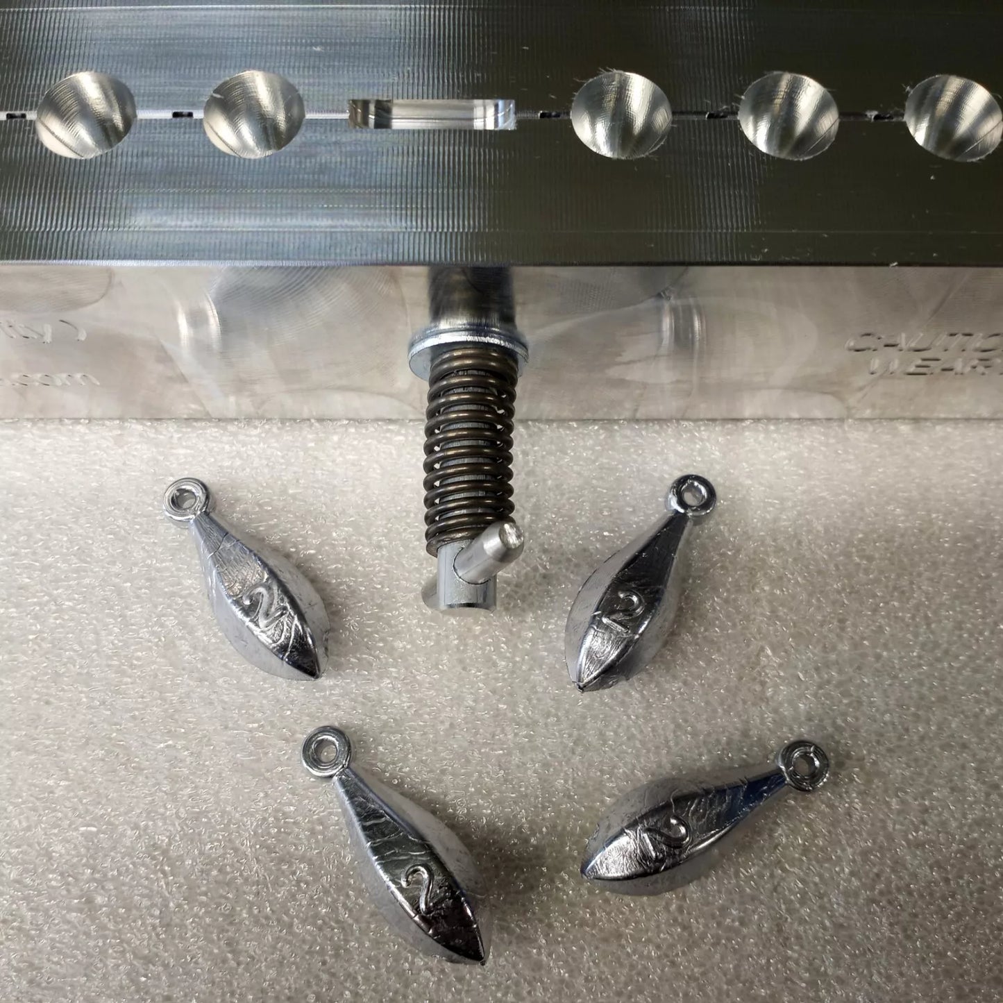 2 oz Bank Sinker 16 Cavity Production Mold