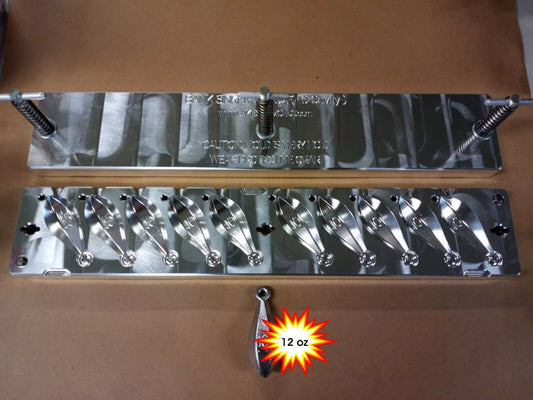 12 oz Bank Sinker 10 Cavity Production Mold