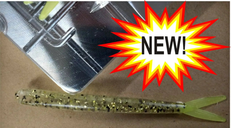 Aluminum Soft Bait Mold, 4 inch [JUMBO] Fork Tail Minnow ( MODEL J )