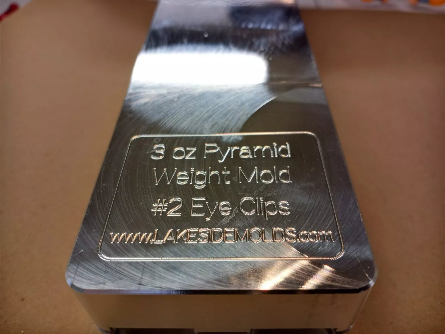 3 oz Pyramid Sinker Production Mold ( 12 cavity ) Aluminum CNC