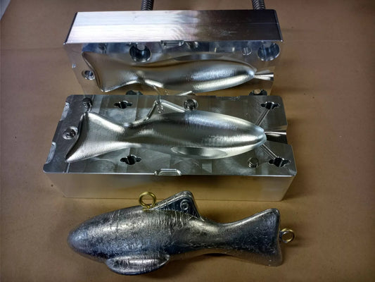 Heavy Dredge Fish Weight Mold - 6 LB