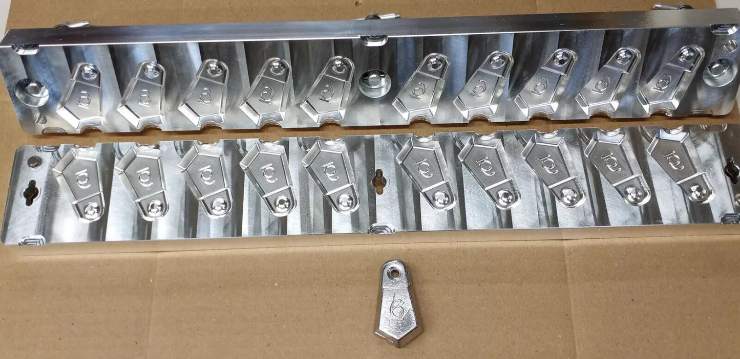 6 oz Flat Bank Sinker 10 Cavity Production Mold