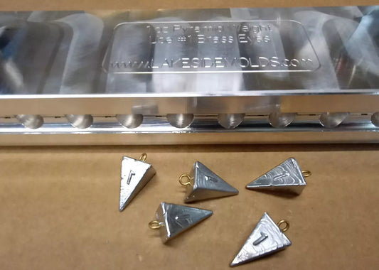 1 oz Pyramid Sinker Production Mold ( 20 cavity )