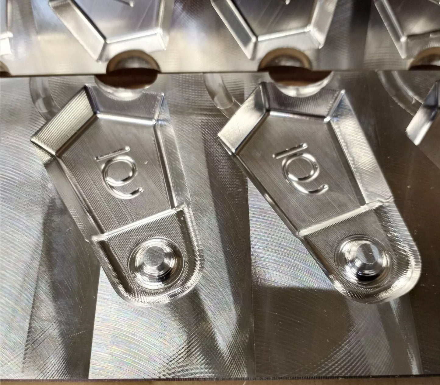 6 oz Flat Bank Sinker 10 Cavity Production Mold