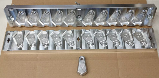 10 oz Flat Bank Sinker 10 Cavity Production Mold